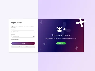 Login Page create account forms login page page design password required forms responsive sign in signup uidesign uiux web design