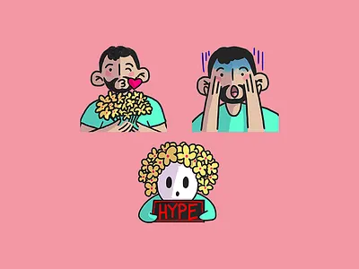 Twitch emotes cute emotes illustration twitch