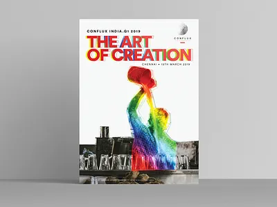 Conflux India - The Art of Creation amazon conflux india design poster poster art poster design