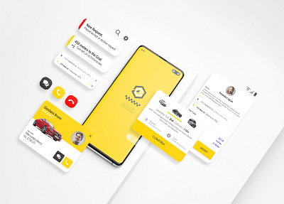 Gitex - Taxi HTML Mobile Application adobe adobe xd app branding clean creative design html mobile application mobile app mobile application taxi taxi app taxi booking app taxi driver ui ux