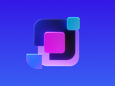 Framer Learn - Iconography 4 3d branding cinema4d design framer framer x icon illustration logo octane