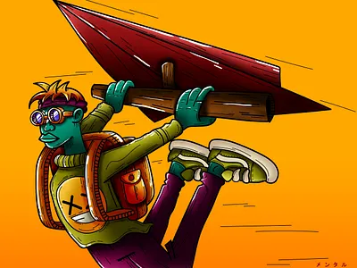 fly animation art character character design design illustraion illustration illustration art illustrator