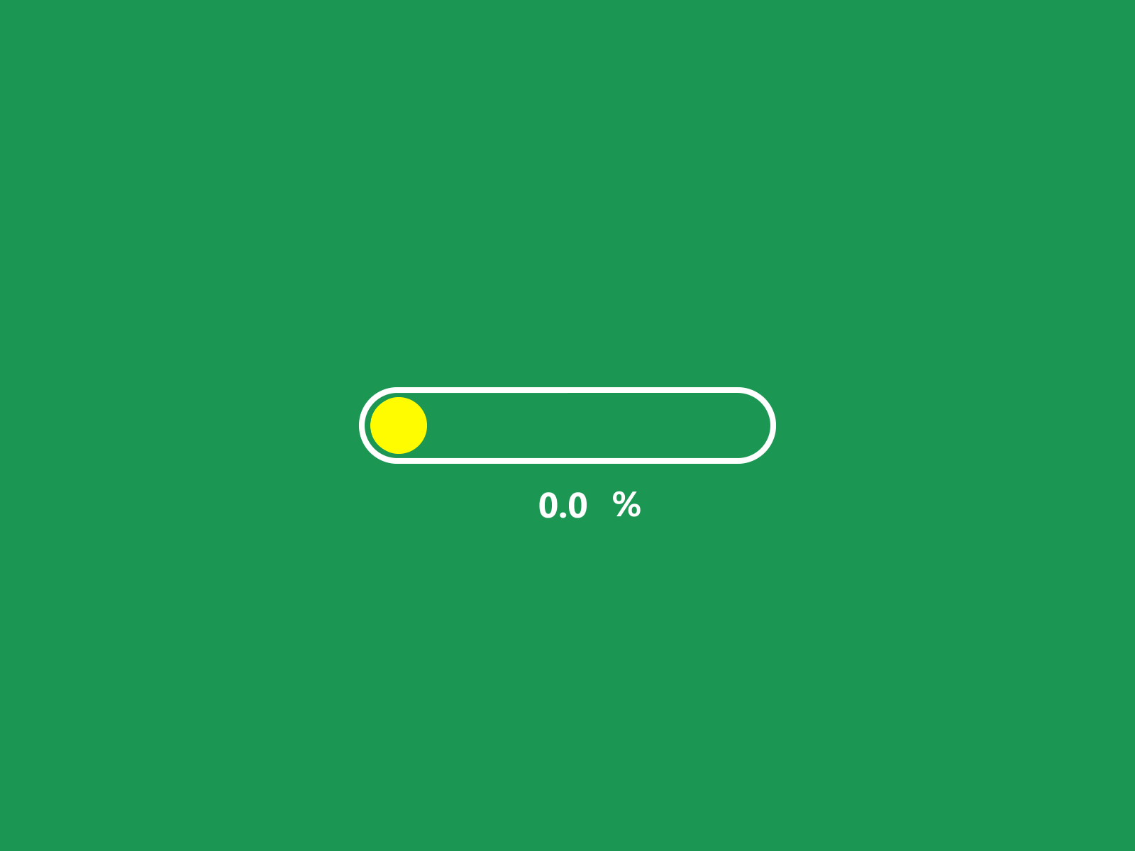 Loading progress bar effect ae effect ui