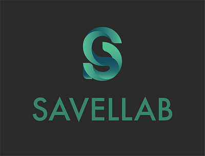 SAVELLAB branding design illustration logo typography vector