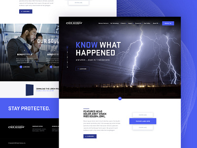 Cyber Sciences brand aid design interface science and technology ui ux website website design