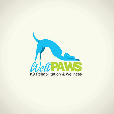 Logo Concept cute dog logo logo design