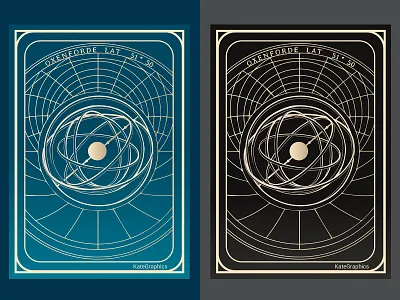 astrolabe astrolabe astronomy design flat illustration flatdesign graphic illustration illustrator minimalist poster science illustration vector vintage