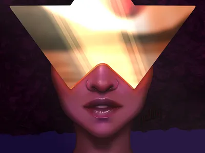Garnet animation art cartoon cartoon network design details and texture digital digital illustration digitalart fan art female portrait gems illustration ilustración digital pintura digital pollitq portrait speed art steven universe visual content