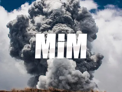 MIM branding design fresh colors illustration logo logo alphabet minimal modern typography youtube