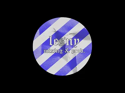 Lesny mixing & prod. brand brand identity branding logo logotype music music app musician