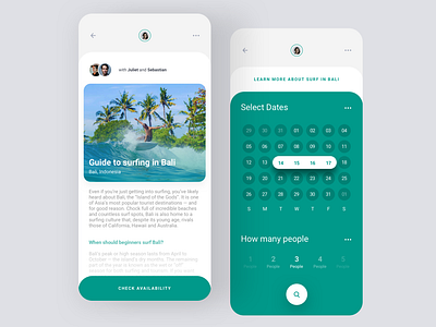 Daily UI #80 | Date Picker calendar calendar app concept daily ui daily ui 080 daily ui challenge dailyui dailyuichallenge date date picker datepicker datetypography interface redesign surf travel travel app traveling ui ux