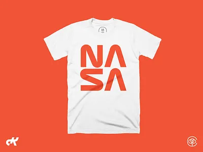 NASA T-shirt apparel cotton bureau logo nasa nasa worm swag tshirt tshirt design