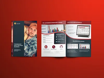 Paladin Tradeshow Booklet booklet design branding cover design print
