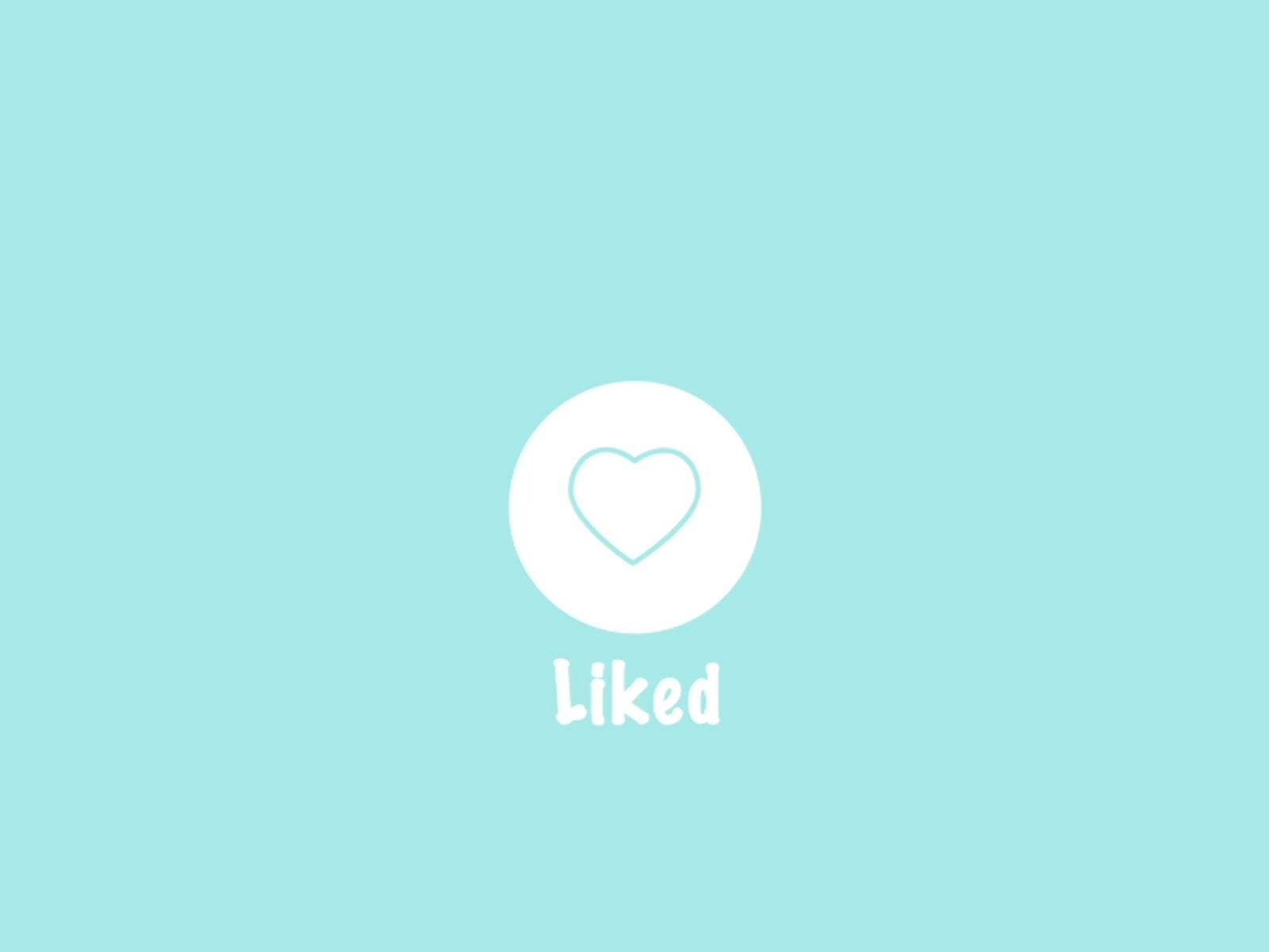 liked gif animated icon illustration