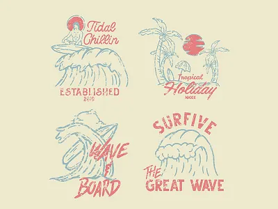 Available For Sale (Beach Vibes) artforsale brand design branding branding design clothing brand clothing design design illustration logo merch merch design merchandise vector vintage vintage badge vintage design vintage logo
