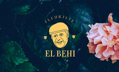 El Behi Florist florist illustration logo logocreation visualidentity