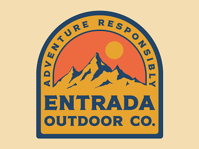 Mountain Peaks adventure badge logo mountain badge mountain patch national park outdoor badge outdoors patch retro sticker vintage wilderness