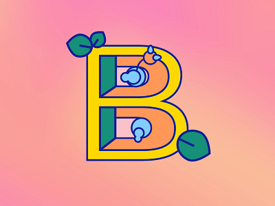 B for 36 Days of Type 2d 36days 36daysoftype aftereffects alphabet bellapark graphic illustration junghyunpark lettering motion design motiongrapher nyc type typography art vector