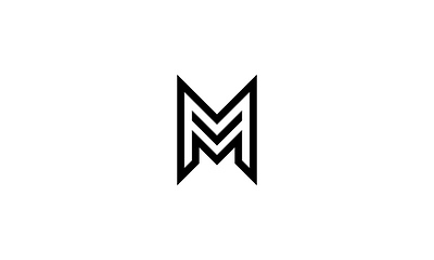 Modern M letter logo (For sale) design icon linear logo logodesign logotype m letter m logo mark minimal minimalistic modern sign simple stroke vector