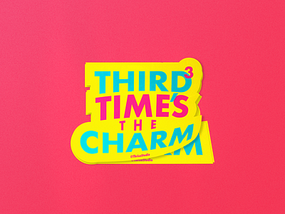 Thrice Sticker branding darold pinnock daroldpinnock design dpcreates drawing lettering logotype pinnock typography vector