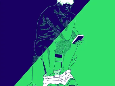 The Thinker book book cover bookcover bookdesign colors engraving hamburg illustration illustrator lines minimal pattern phone reading texture vector