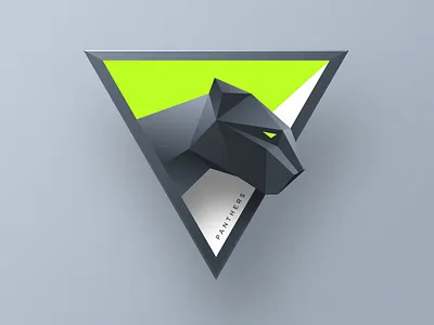 Panther animal dribbbleweeklywarmup esports logo panther