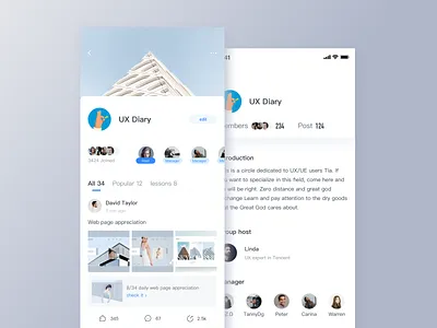 Group pages animation chart clean concept dashboard data group icon illustration landing page logo minimal motion ui web website