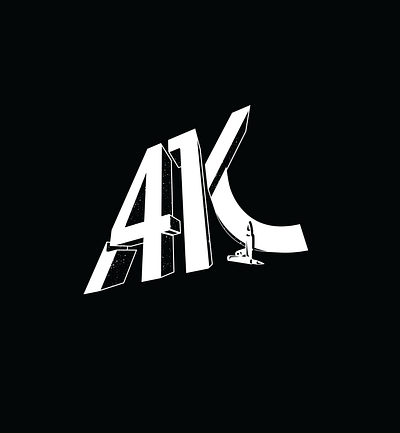AK41 - Alvin Kamara Logo brand design football graphic design illustration logo louisiana minimal new orleans nfl saints type typography vector