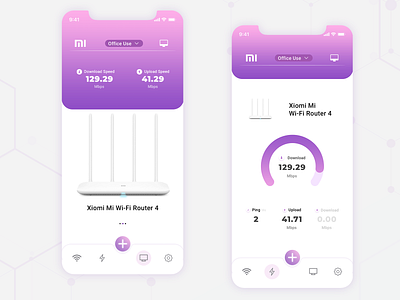 WiFi Router Interface ecommerce design mobile app design product design uidesign uxdesign