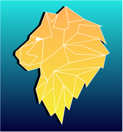 Lion design flat illustration lion lion head lion logo logo minimal side face lion vector web website