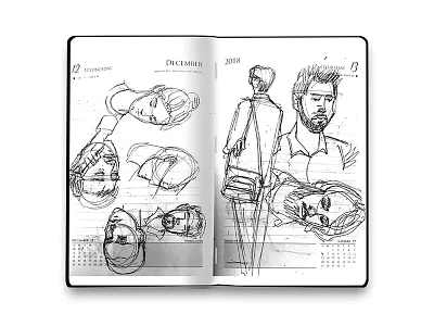 SKETCHBOOK_05 anim character design concept diary drawing illustration life line live man metro metropolis new sketch study