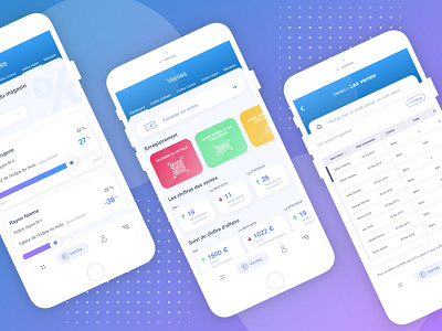 App IOS Tracksales 2/3 branding button design cursordesign dashboard dashboard app dashboard ui design gradient design logo menu app search bar table design ui ui design ux design