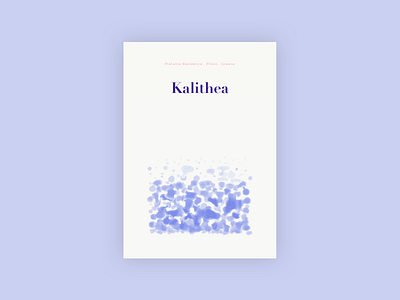 Kalithea key visual aquarell brand experience brand identity branding branding design concept design greece illustration keyvisual light logo ocean resort sea vacation water watercolor