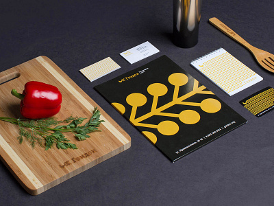 Gvidon corporate identity branding corporate identity kitchen logo