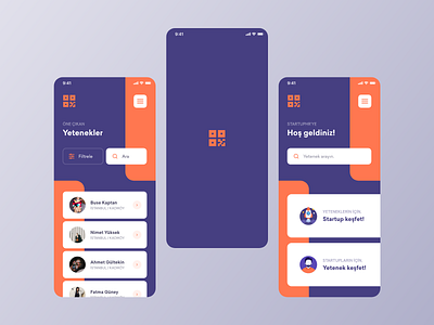 02-Daily UI / StartupHR Mobile Application app design design logo mobile app mobile app design startup typography ui user experience user interface ux