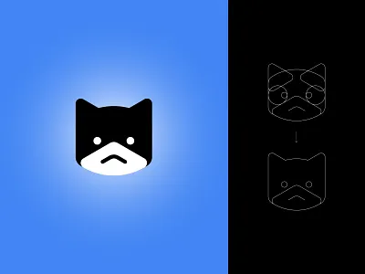 Batman bat batman branding cartoon cartoon art cartoon design cartoon illustration cartoon logo design geometry icon illustration logo