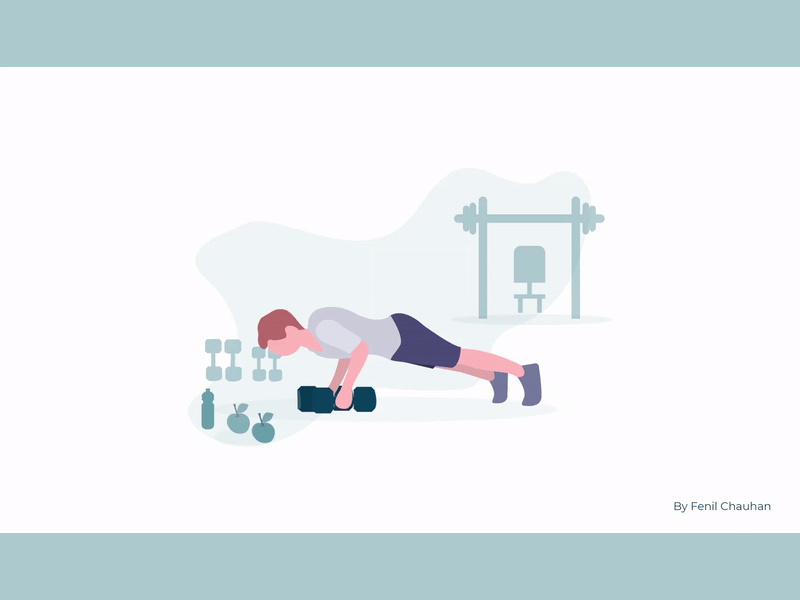 Push Up Animation in Adobe XD adobe adobe xd animated gif animation daily life exercises gif gym gymlife gymnastics latest tranding user experience user interface vector animation xd animation xd challenge