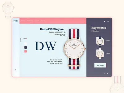 Time store Design branding clean graphic design ui ux