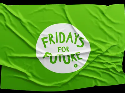 Fridays For Future advertising branding design print
