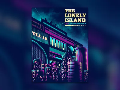 The Lonely Island art artwork digital drawing event illustration photoshop poster print screenprint