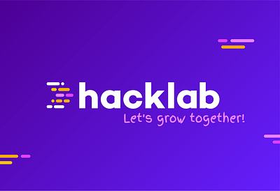 hacklab code developers education hacklab identyfication illustrator logo logo design logotype meetup visual identity