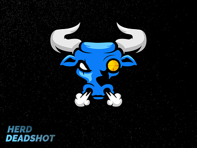 Dribbble warmup - HERD badge branding character design dribbbleweeklywarmup illustration logo minneapolis mn texture vector