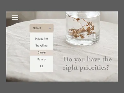 Dropdown adobexduikit aftereffects anim bold concept dailyui dropdown dropdown menu gaplevski gif grid homepage interface landing minimalism motion ui web