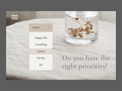 Dropdown adobexduikit aftereffects anim bold concept dailyui dropdown dropdown menu gaplevski gif grid homepage interface landing minimalism motion ui web