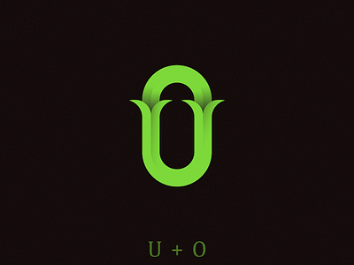 UO Monogram brand design brand identity branding design illustration illustrator logo logo design logobranding vector