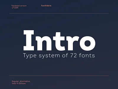 Back and better than ever! ๐ contemporary creative design font fontfabric illustration intro letter lettering newrelease sansserif type typeface typography update