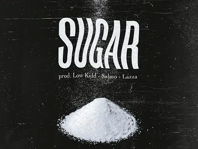 Sugar - Concept Single Cover album cover black hip hop hiphop music music art music artwork photoshop rap rapper scratched scratches single cover song cover sparkling sugar sweet sweety trap white