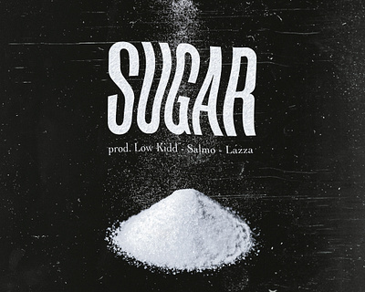 Sugar - Concept Single Cover album cover black hip hop hiphop music music art music artwork photoshop rap rapper scratched scratches single cover song cover sparkling sugar sweet sweety trap white