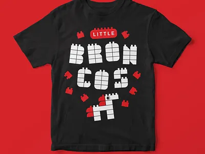 Lego Themed Kids Shirt broncos duplo lego shirt vector