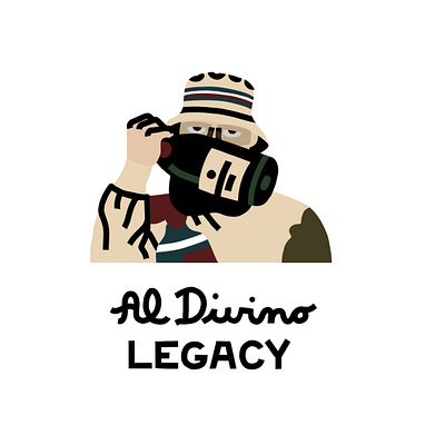 Al Divino - LEGACY albumcover albumcoverdesign aldivino art hiphop icon illo illustration illustration design logo rap